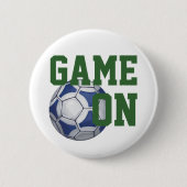Badge Rond 5 Cm Futbal (Devant)