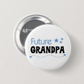 Badge Rond 5 Cm Futur grand-papa (Devant & derrière)