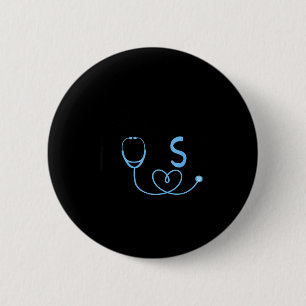 Badge Rond 5 Cm Futur infirmier drôle étudiant en école d'infirmiè
