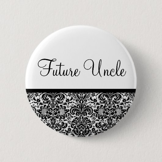 Badge Rond 5 Cm Futur oncle (Devant)