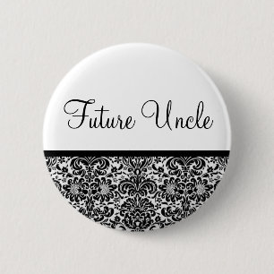 Badge Rond 5 Cm Futur oncle