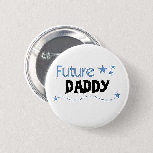 Badge Rond 5 Cm Futur papa (Devant & derrière)