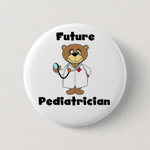BADGE ROND 5 CM FUTUR PÉDIATRE