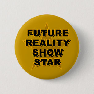 Badge Rond 5 Cm Futur T-shirts d'étoile de télé réalité, cade