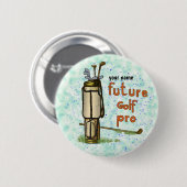 Badge Rond 5 Cm Future Golf Pro (Devant & derrière)