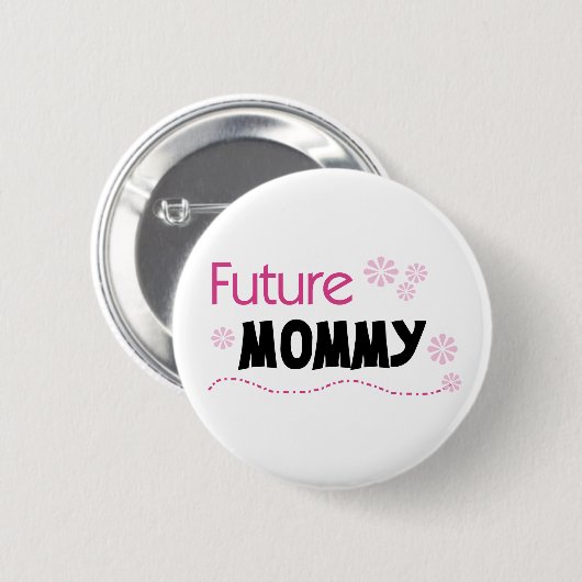 Badge Rond 5 Cm Future maman (Devant & derrière)