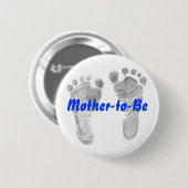 Badge Rond 5 Cm Future mère (Devant & derrière)