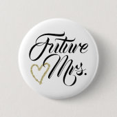 Badge Rond 5 Cm Future Mme Party Pin (Devant)
