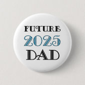 Badge Rond 5 Cm Future Papa 2025 (Devant)
