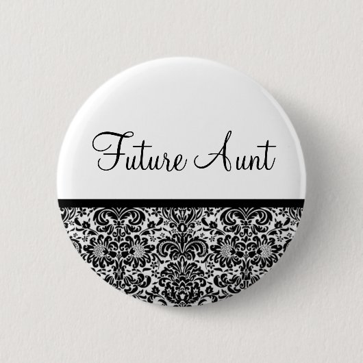 Badge Rond 5 Cm Future tante (Devant)