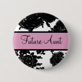 Badge Rond 5 Cm Future tante (Devant)