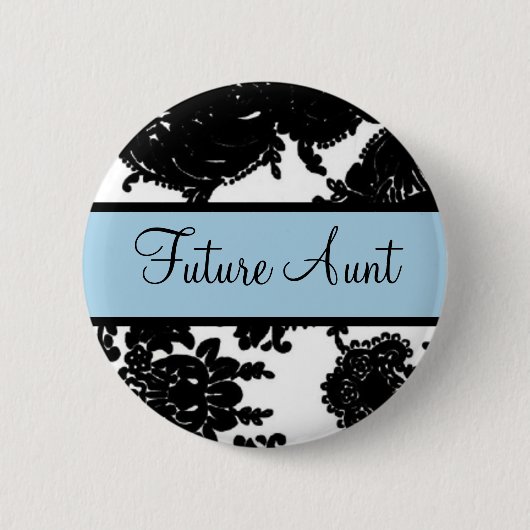 Badge Rond 5 Cm Future tante (Devant)