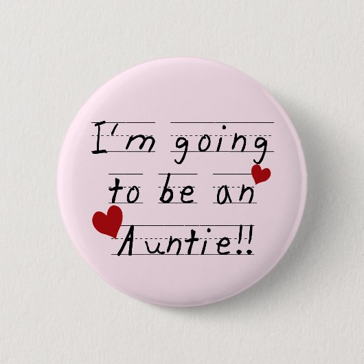 Badge Rond 5 Cm Future tante Kid Print Tshirts et cadeaux (Devant)