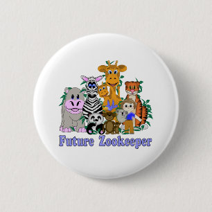Badge Rond 5 Cm Future Zookeeper