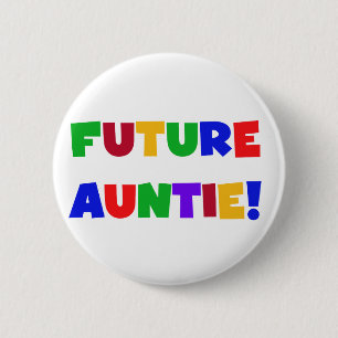 Badge Rond 5 Cm Futurs T-shirts et cadeaux de couleurs primaires