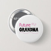Badge Rond 5 Cm Futurs tee-shirts et cadeaux grand-mère (Devant & derrière)