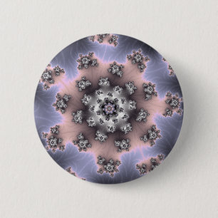 Badge Rond 5 Cm Fzoom - Bouton fractal