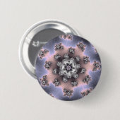 Badge Rond 5 Cm Fzoom - Bouton fractal (Devant & derrière)