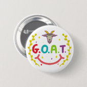 BADGE ROND 5 CM G.O.A.T. (Devant & derrière)