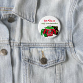Badge Rond 5 Cm Gagnant laid de concours de chandail (En situation)