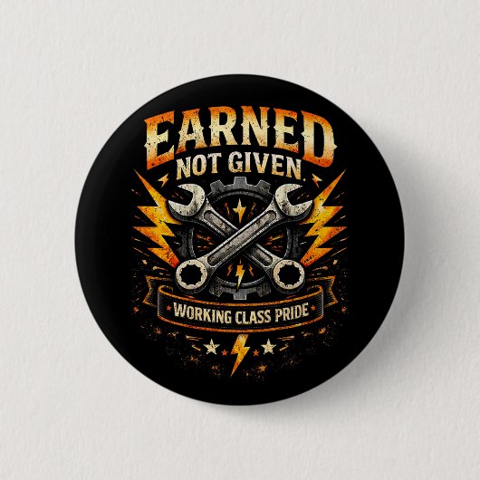 Badge Rond 5 Cm Gagné, pas donné (Devant)