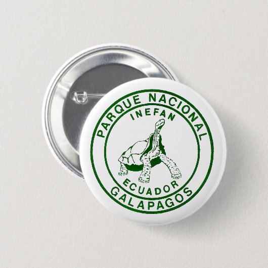 Badge Rond 5 Cm Galapagos button (Devant & derrière)