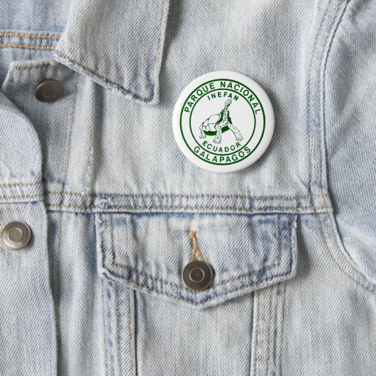 Badge Rond 5 Cm Galapagos button (En situation)
