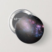 Badge Rond 5 Cm Galaxie irrégulière Ngc 4485 (Devant & derrière)