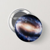 Badge Rond 5 Cm Galaxie spirale barrée (Devant & derrière)