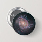 Badge Rond 5 Cm Galaxie spirale barrée Messier 83.2 (Devant & derrière)