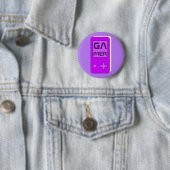 Badge Rond 5 Cm Gamer (En situation)