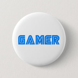 Badge Rond 5 Cm Gamer