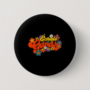 Badge Rond 5 Cm Ganas Feminist Latina Mexicaine Motivation espagno