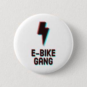 Badge Rond 5 Cm Gang de VTT électrique