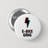 Badge Rond 5 Cm Gang de VTT électrique (Devant & derrière)
