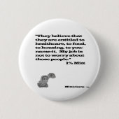 Badge Rond 5 Cm Gant de 1% (Devant)