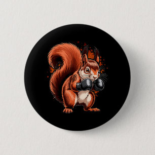 Badge Rond 5 Cm Gants de boxe Boxing Squirrel Boxe Kickboxing MMA