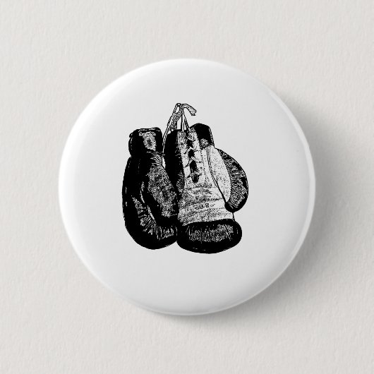 Badge Rond 5 Cm Gants de boxe Vintages (Devant)