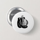 Badge Rond 5 Cm Gants de boxe Vintages (Devant & derrière)