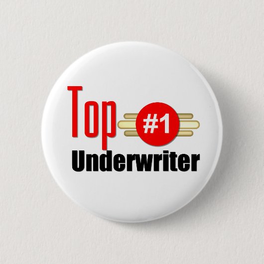 Badge Rond 5 Cm Garant supérieur (Devant)
