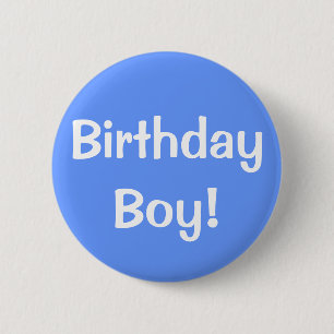 Badge Rond 5 Cm Garçon d'anniversaire !