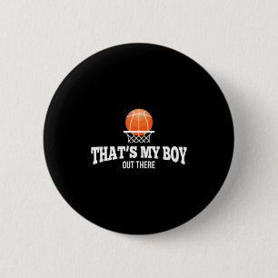 Badge Rond 5 Cm Garçon de basketball pour maman papa grand-mère gr