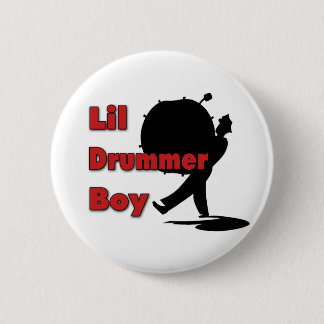Badge Rond 5 Cm Garçon de batteur de Lil