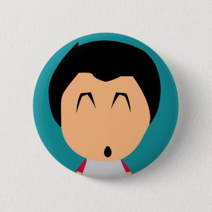 BADGE ROND 5 CM GARÇON DE BUBU