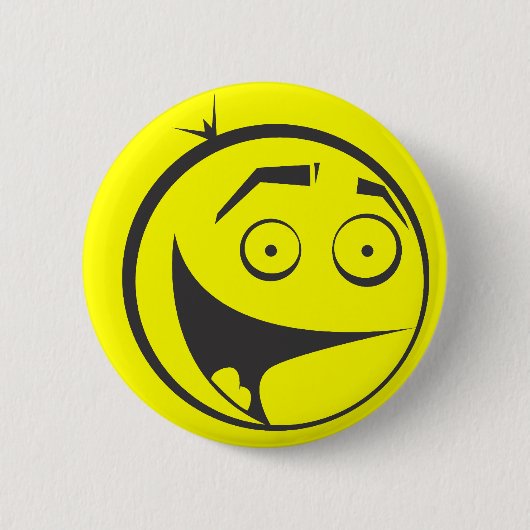 Badge Rond 5 Cm Garçon de sourire (Devant)