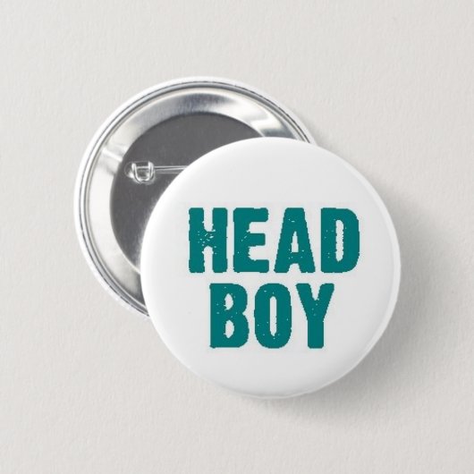 Badge Rond 5 Cm Garçon principal (Devant & derrière)