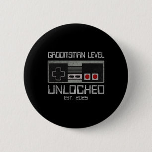 Badge Rond 5 Cm Garçons d'honneur Mariage enterrement de vie de ga