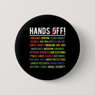 Badge Rond 5 Cm Garde à l'écart de Medicaid Medicare Sécurité soci