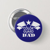 Badge Rond 5 Cm Garde couleur papa (Devant & derrière)