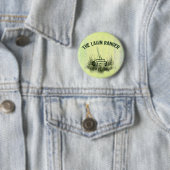 Badge Rond 5 Cm Garde forestière de pelouse (En situation)
